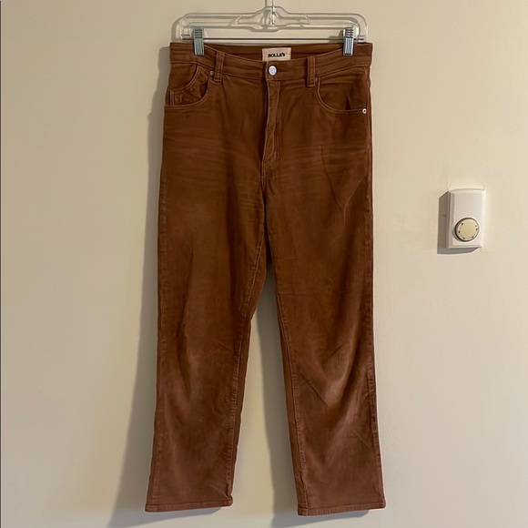 Rolla’s Original High‎ Rise Straight Corduroy Pants Women’s Size 27 Terracotta - Picture 2 of 8